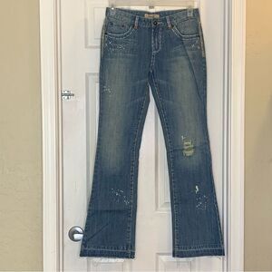Mosquito Bootcut Distressed Jeans Size 10